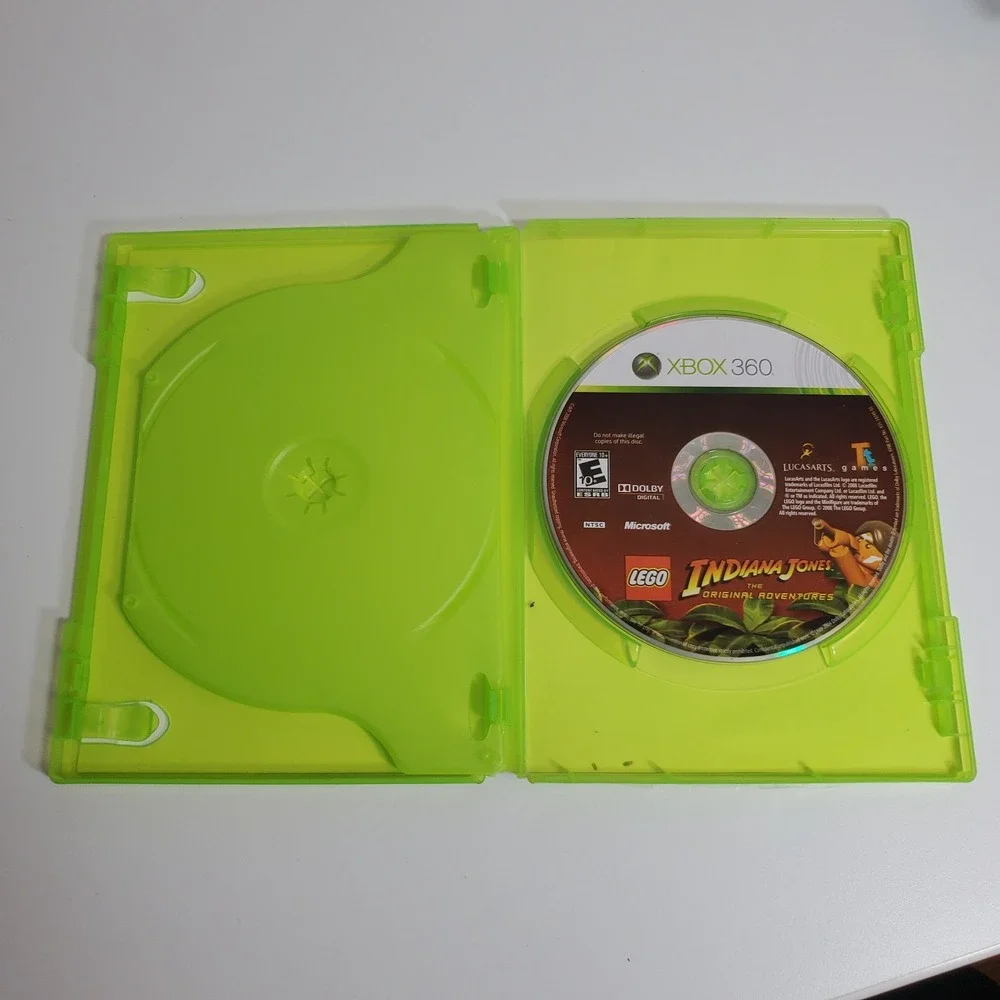 LEGO Indiana Jones: The‎ Original Adventures (Microsoft Xbox 360, 2008)